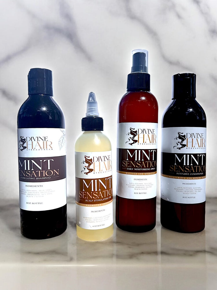 Mint Sensation Divine Hair Collection