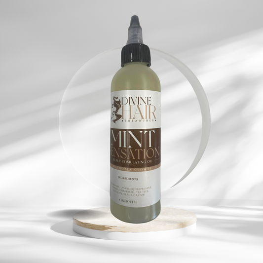 Mint Sensation Scalp Stimulation Oil - 3oz